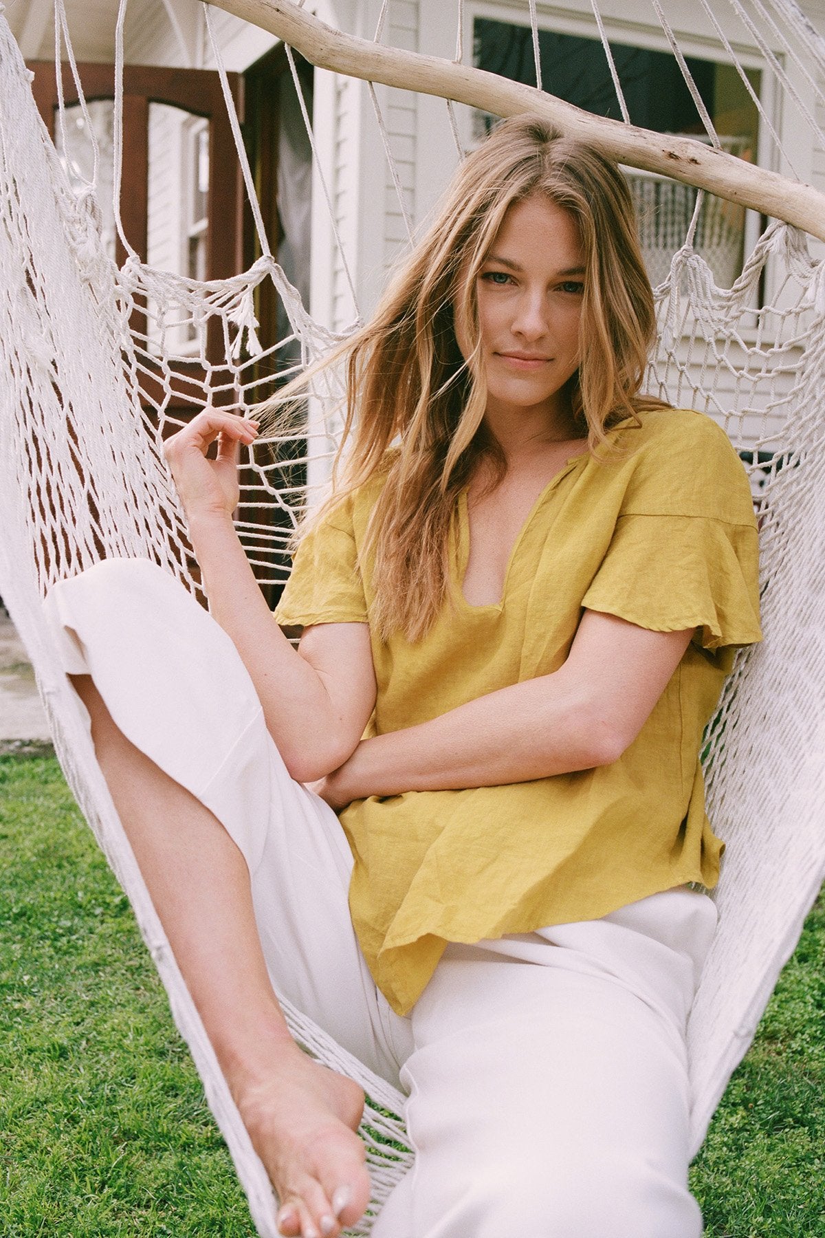 MEGARA COTTON POPLIN DRAWSTRING PANT