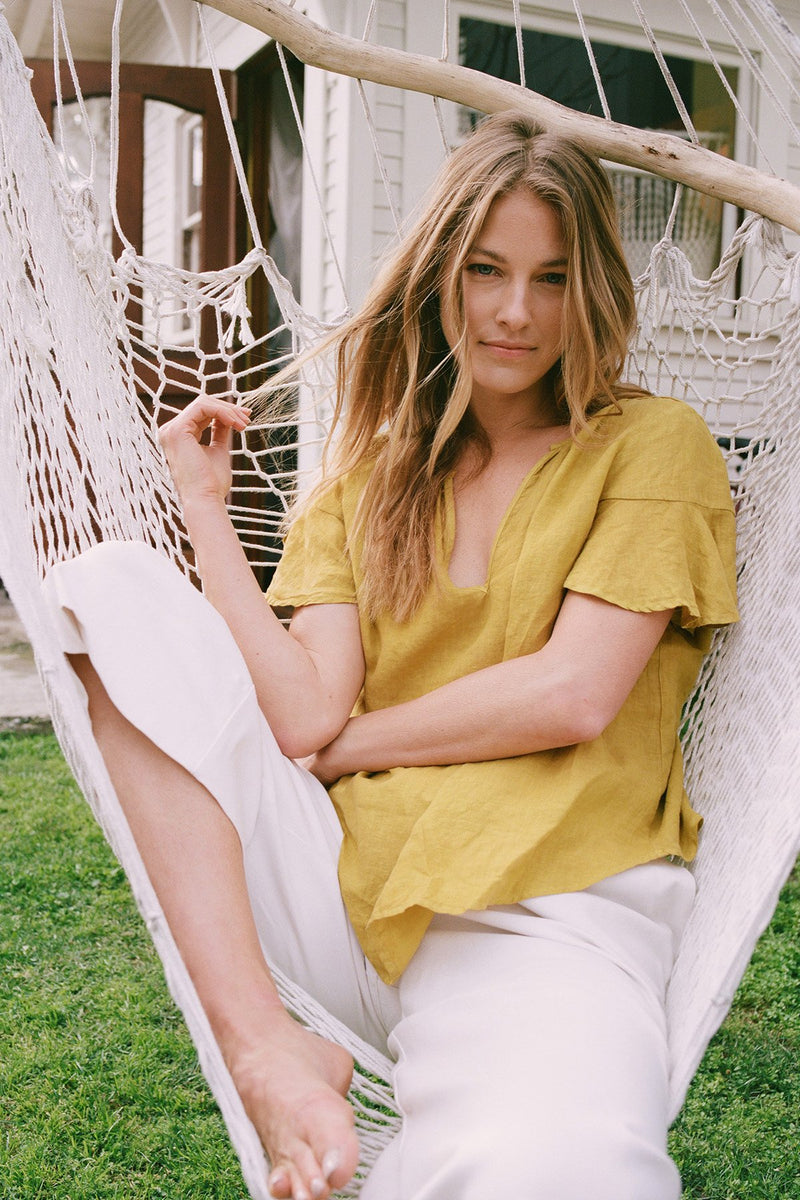 MEGARA COTTON POPLIN DRAWSTRING PANT