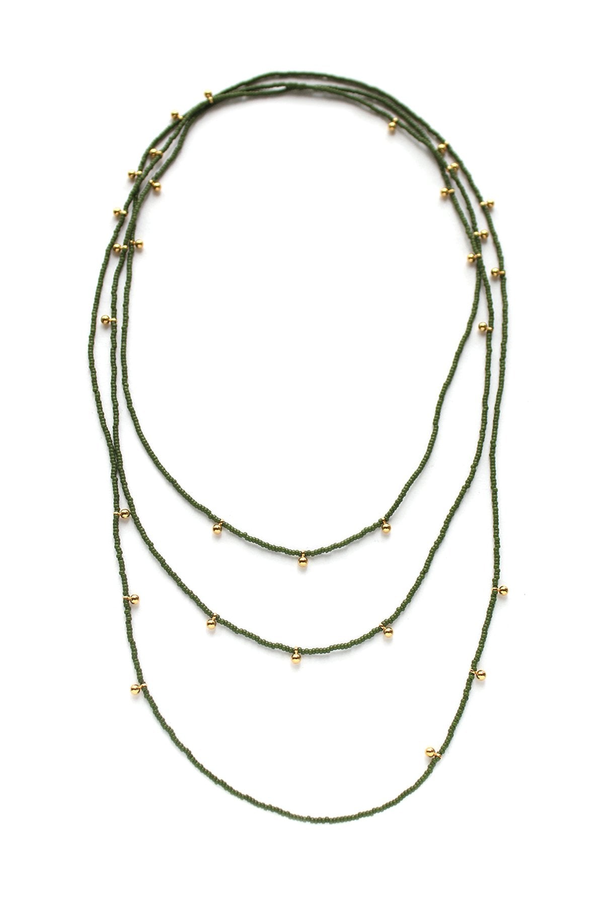 RILEY BEADED NECKLACE BY BLUMA PROJECT