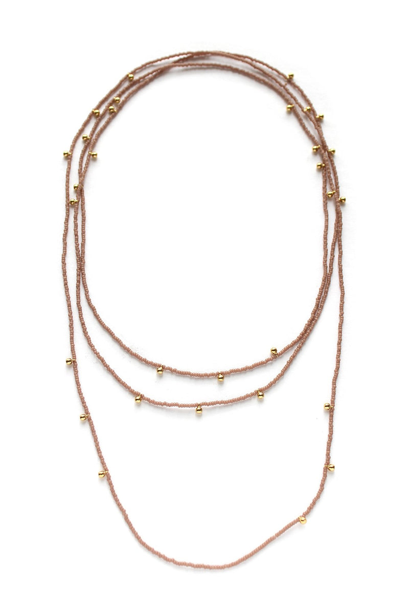 RILEY BEADED NECKLACE BY BLUMA PROJECT