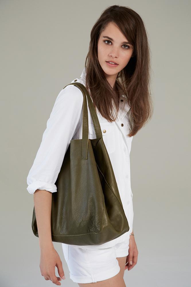 CLOVER LEATHER TOTE