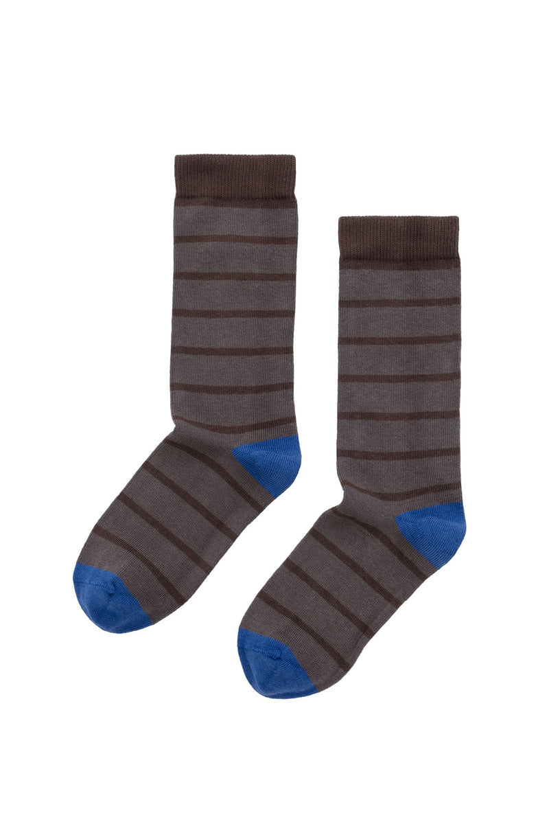 CLUB STRIPE CREW SOCK BY LITTLE RIVER SOCK MILL