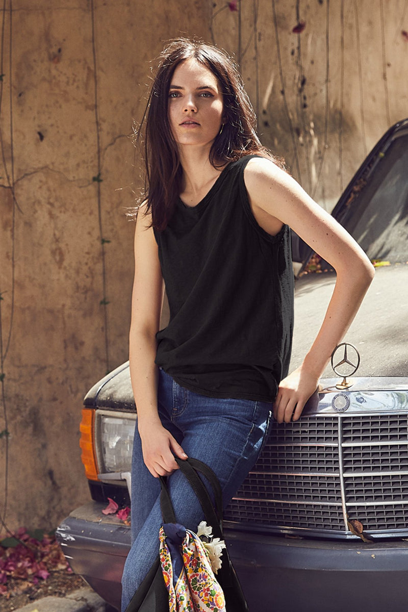 TAURUS COTTON SLUB TANK