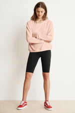 EDLYN LUXE FLEECE LONG SLEEVE PULLOVER