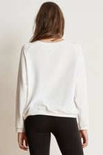 EDLYN LUXE FLEECE LONG SLEEVE PULLOVER