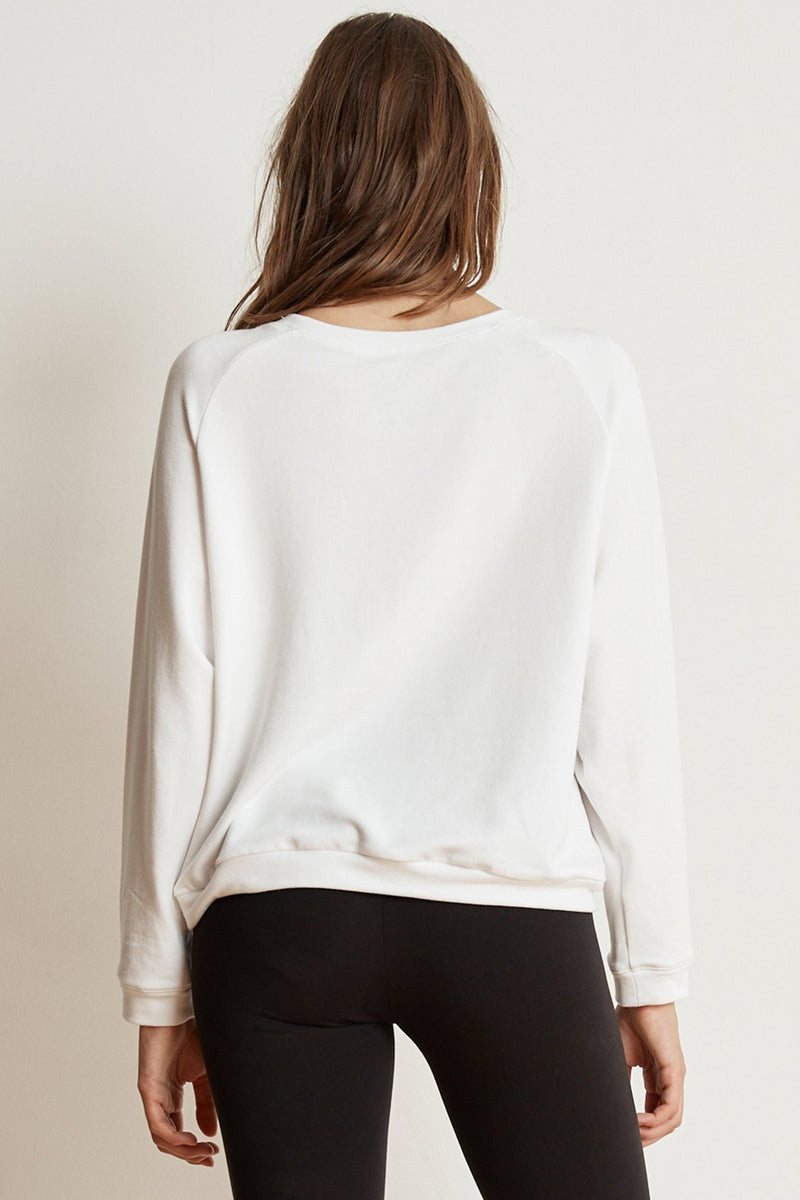 EDLYN LUXE FLEECE LONG SLEEVE PULLOVER