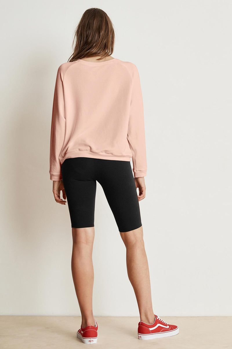 EDLYN LUXE FLEECE LONG SLEEVE PULLOVER