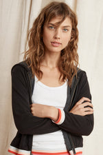KAITLIN VINTAGE TERRY ZIP HOODIE