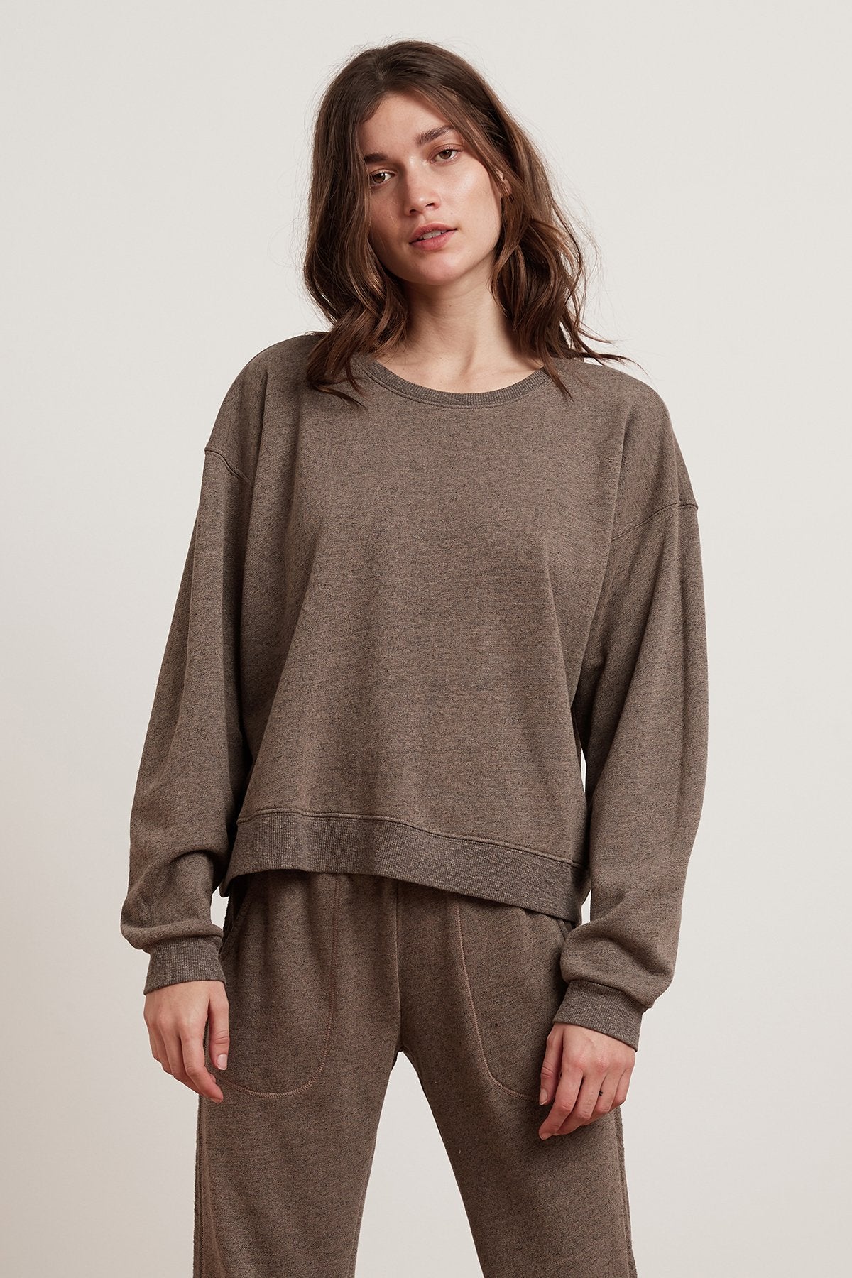 JOSIE SHERPA FLEECE PULLOVER