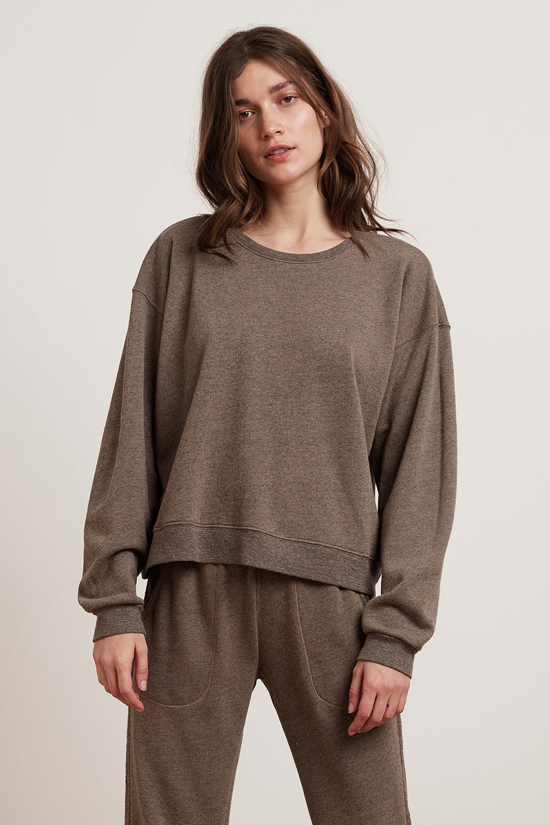 JOSIE SHERPA FLEECE PULLOVER