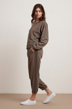 LANI SHERPA FLEECE SWEATPANT