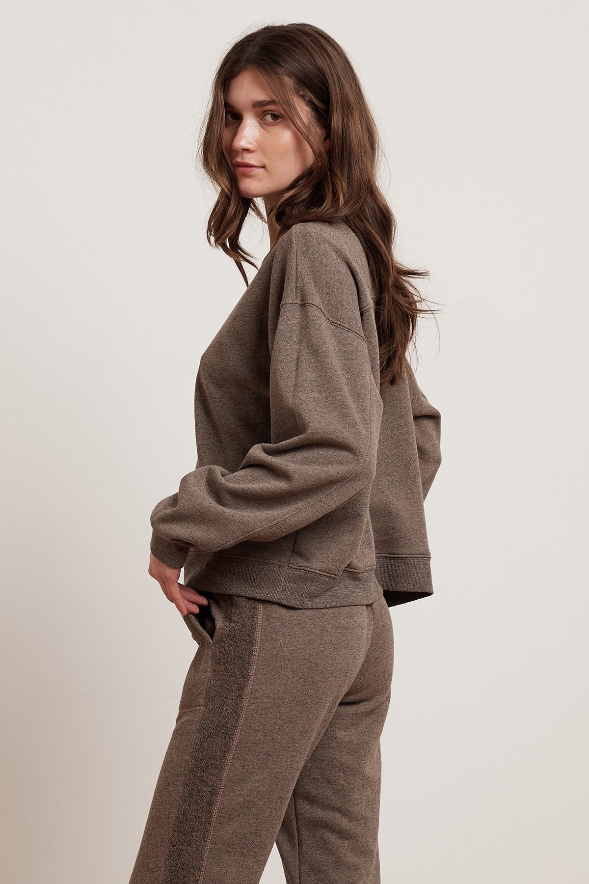 JOSIE SHERPA FLEECE PULLOVER