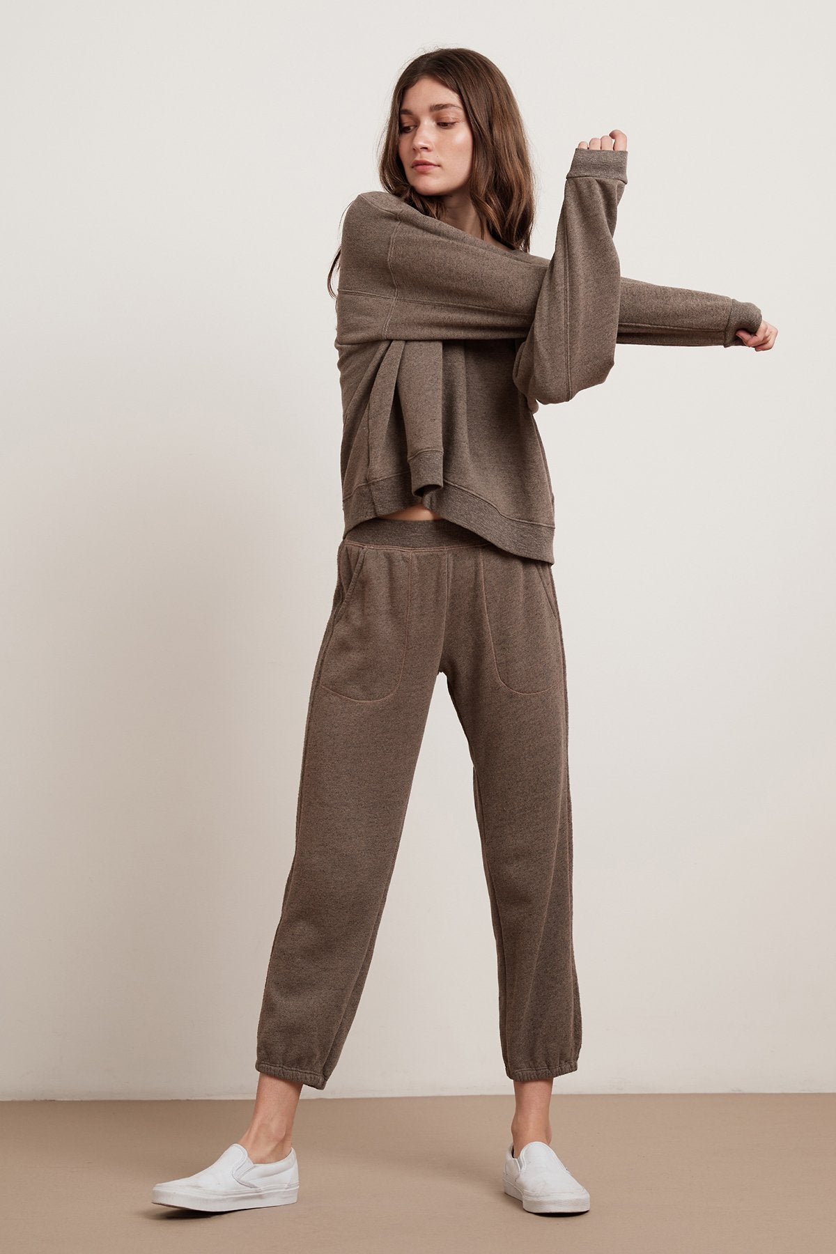 JOSIE SHERPA FLEECE PULLOVER