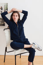 EDNA VINTAGE FLEECE ZIP UP HOODIE
