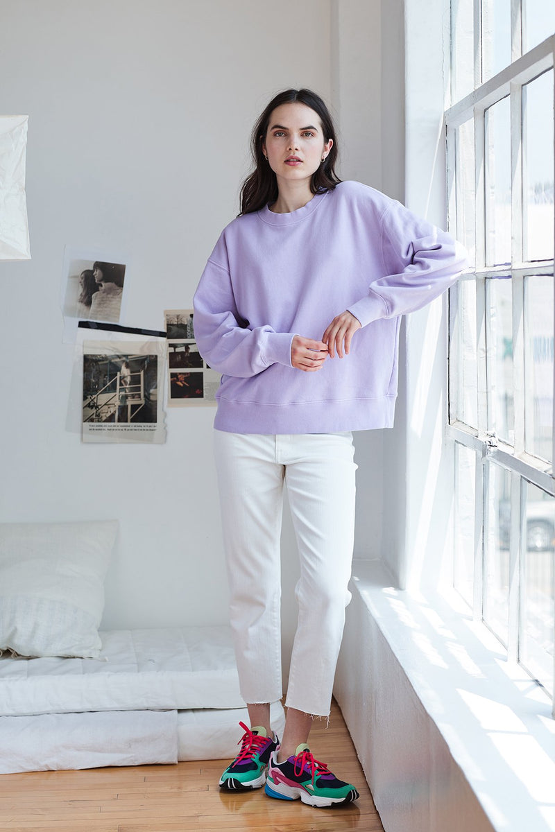 GWYNETH VINTAGE FLEECE SWEATSHIRT