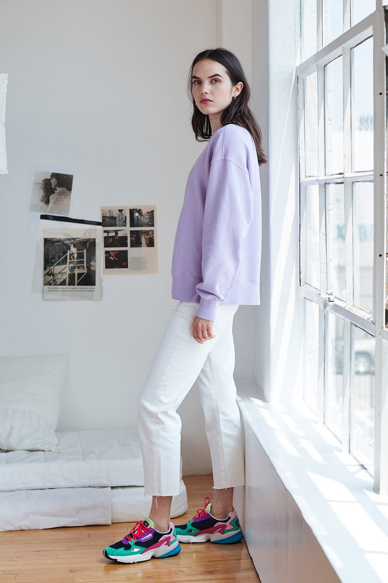 GWYNETH VINTAGE FLEECE SWEATSHIRT