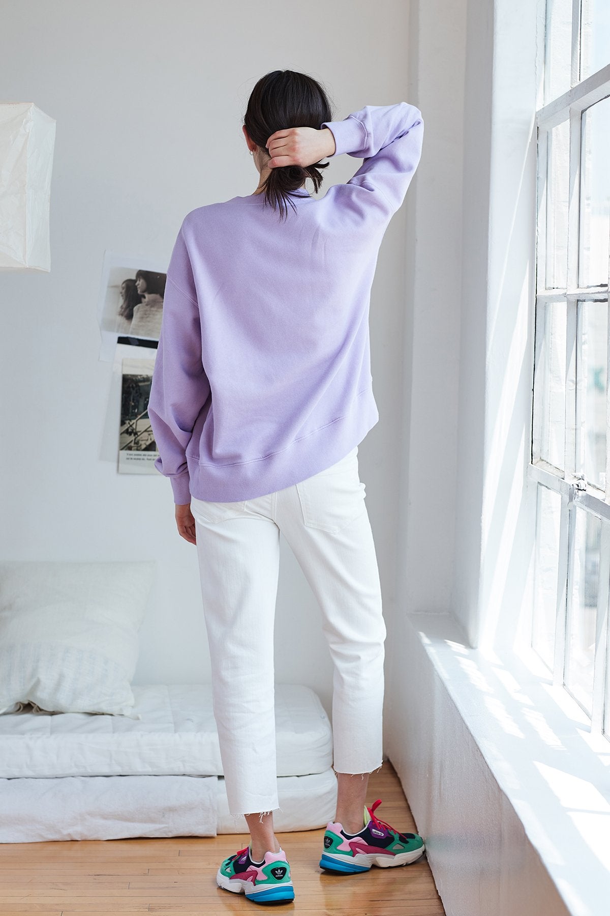 GWYNETH VINTAGE FLEECE SWEATSHIRT