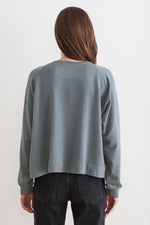 NATASHA VISCOSE FLEECE SWEATSHIRT