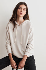 ABBY LUXE FLEECE CROPPED HOODIE