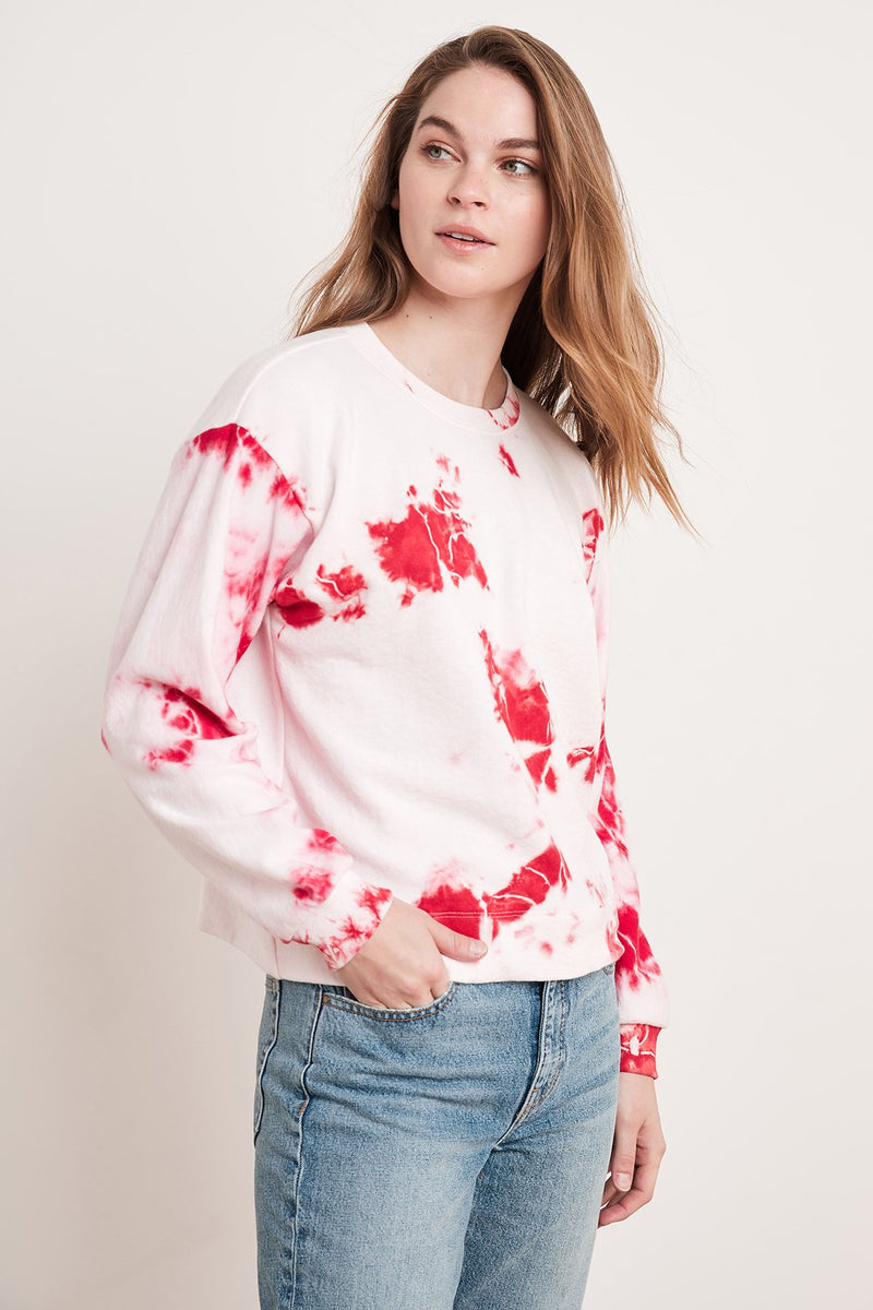 ADELPHA TIE DYE SWEATSHIRT