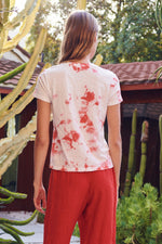 TONIA TIE DYE CREW TEE