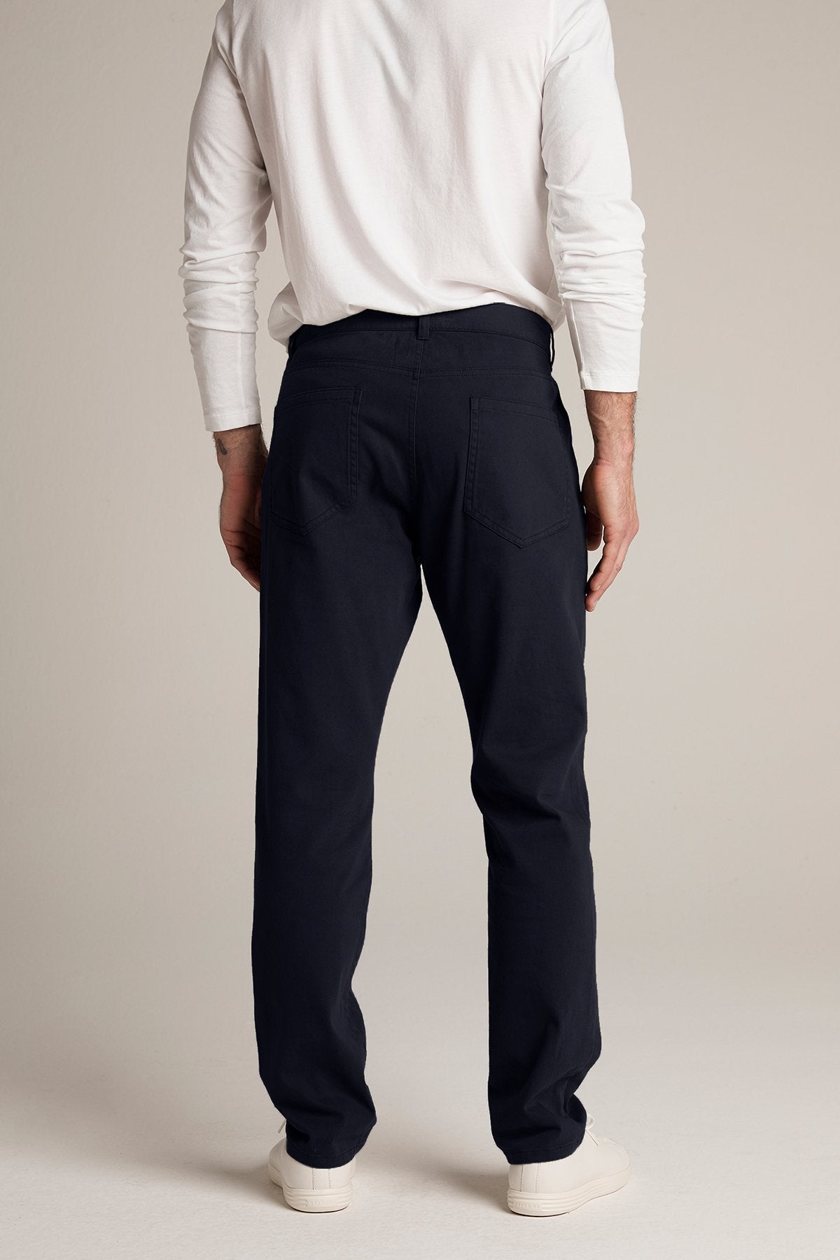 STEWART SUEDED COTTON PANT