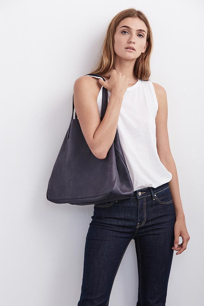 CLOVER LEATHER TOTE