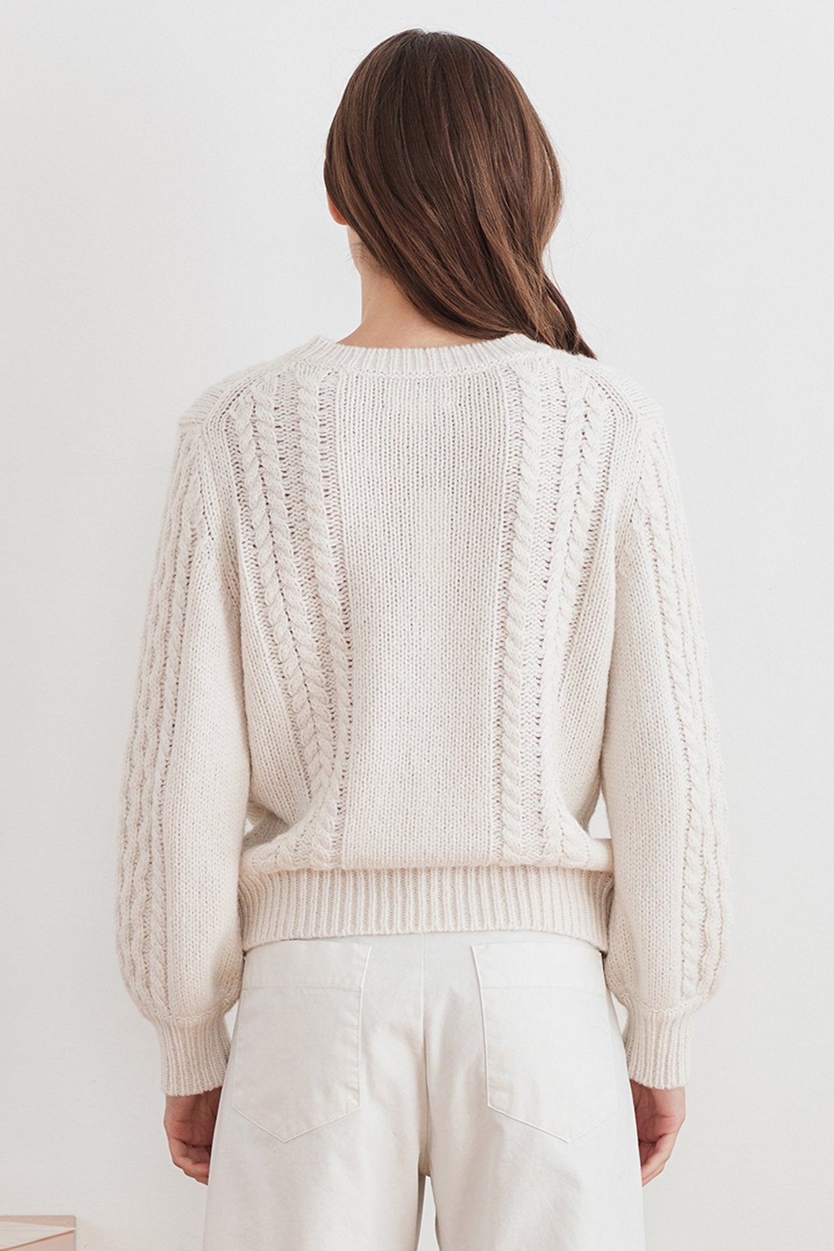 KIANA CABLE KNIT SWEATER