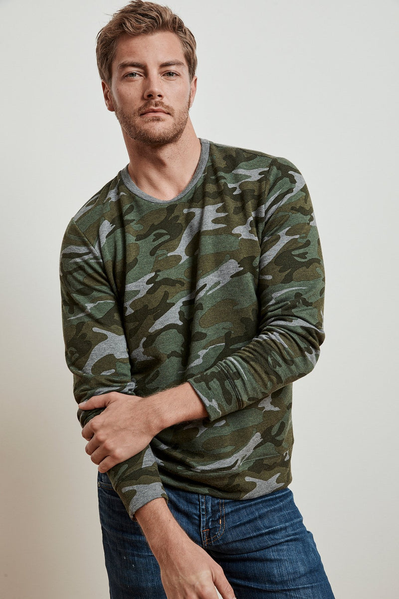 ALVIE CAMO PRINT PULLOVER