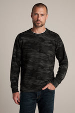 NEO CAMO PRINT FLEECE SWEATSHIRT