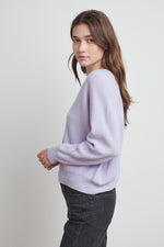 TONYA RIBBED CASHMERE SWEATER