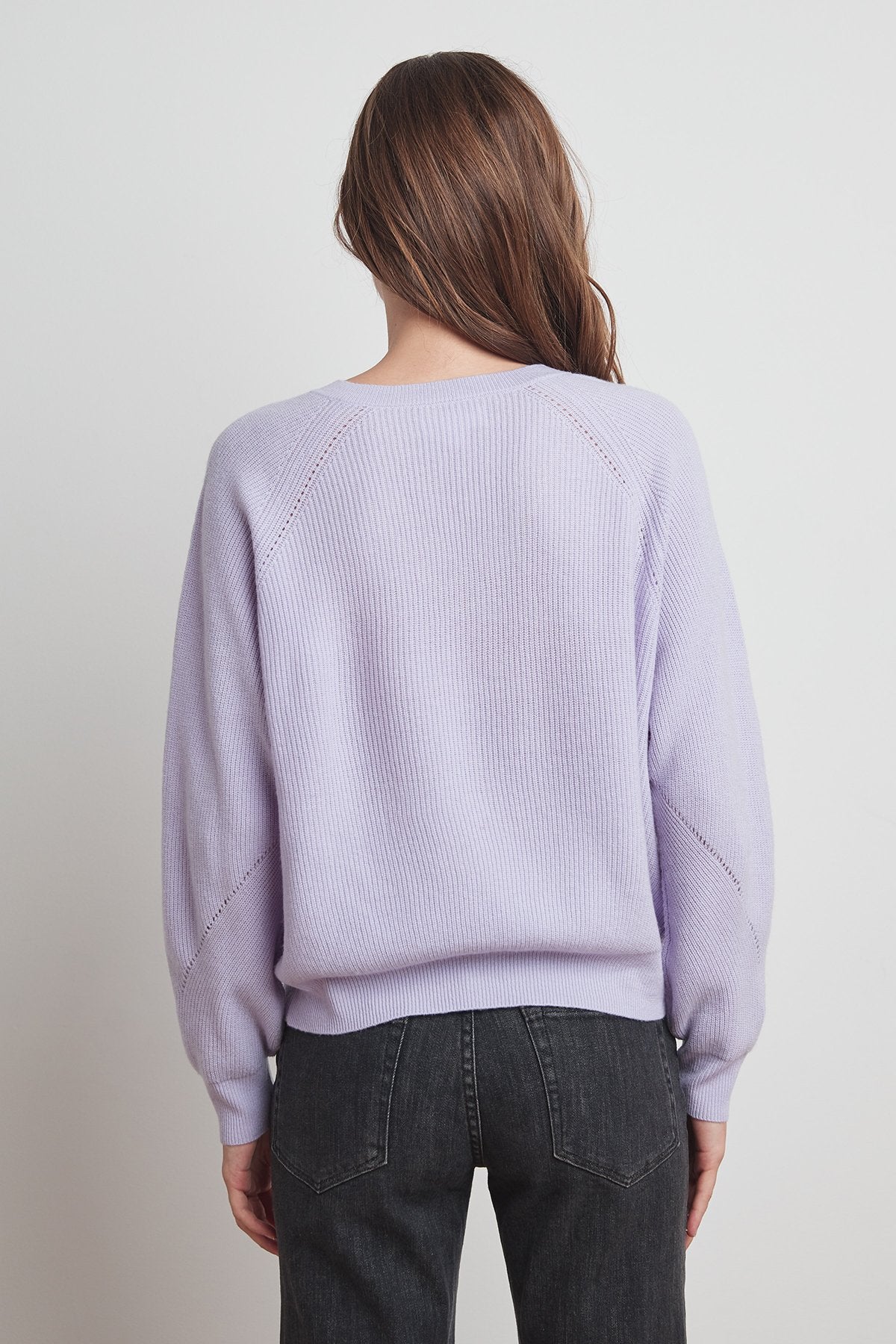 TONYA RIBBED CASHMERE SWEATER