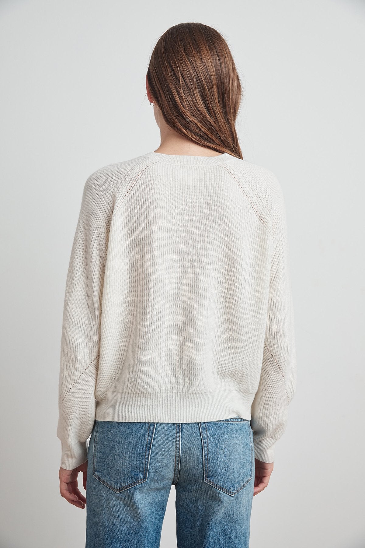 TONYA RIBBED CASHMERE SWEATER