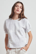 MYLA CLOUD FLEECE PUFF SLEEVE TOP