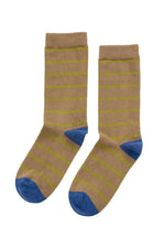 CLUB STRIPE CREW SOCK BY LITTLE RIVER SOCK MILL