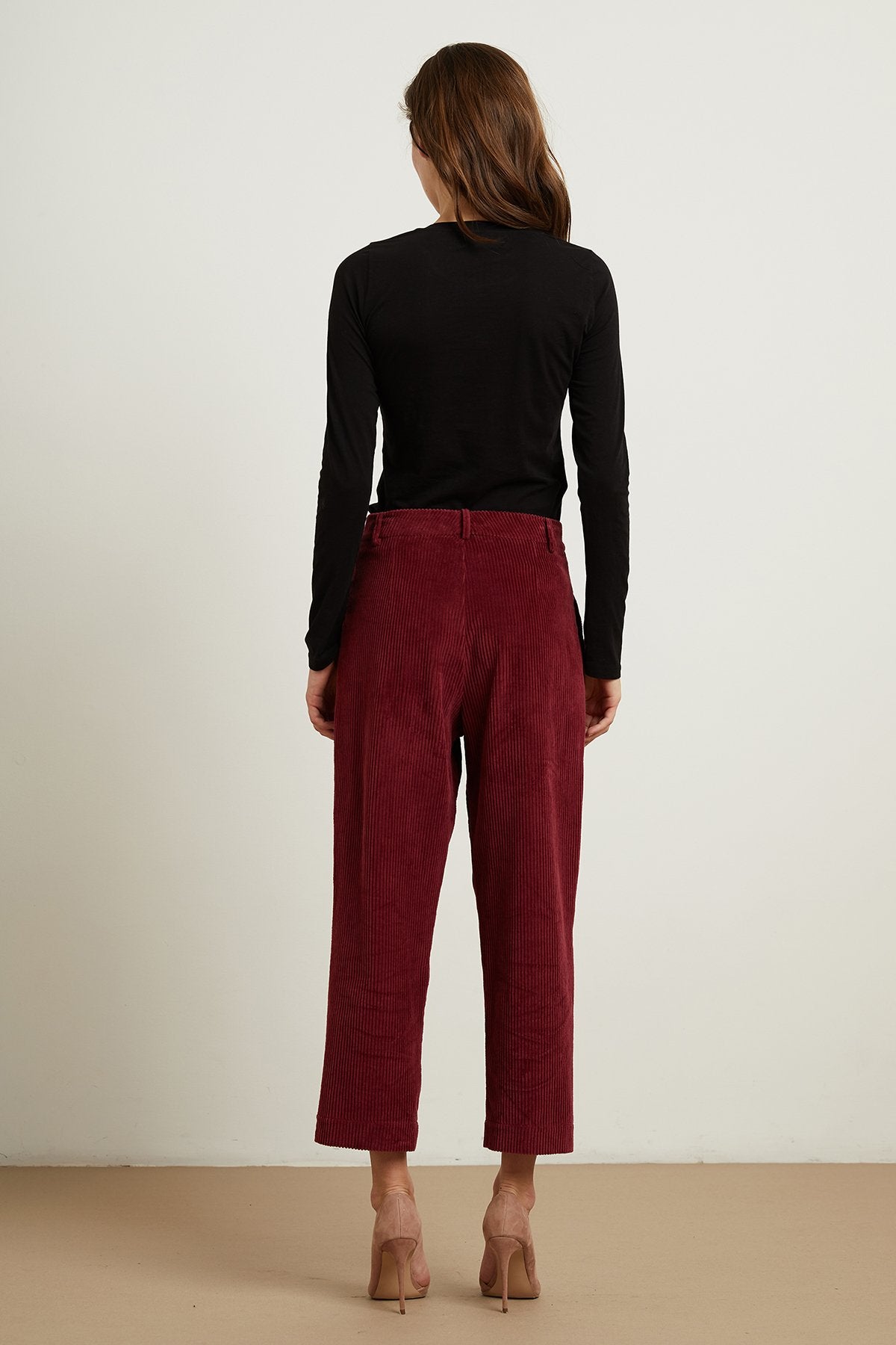 OPHELIA CORDUROY WIDE LEG TROUSER