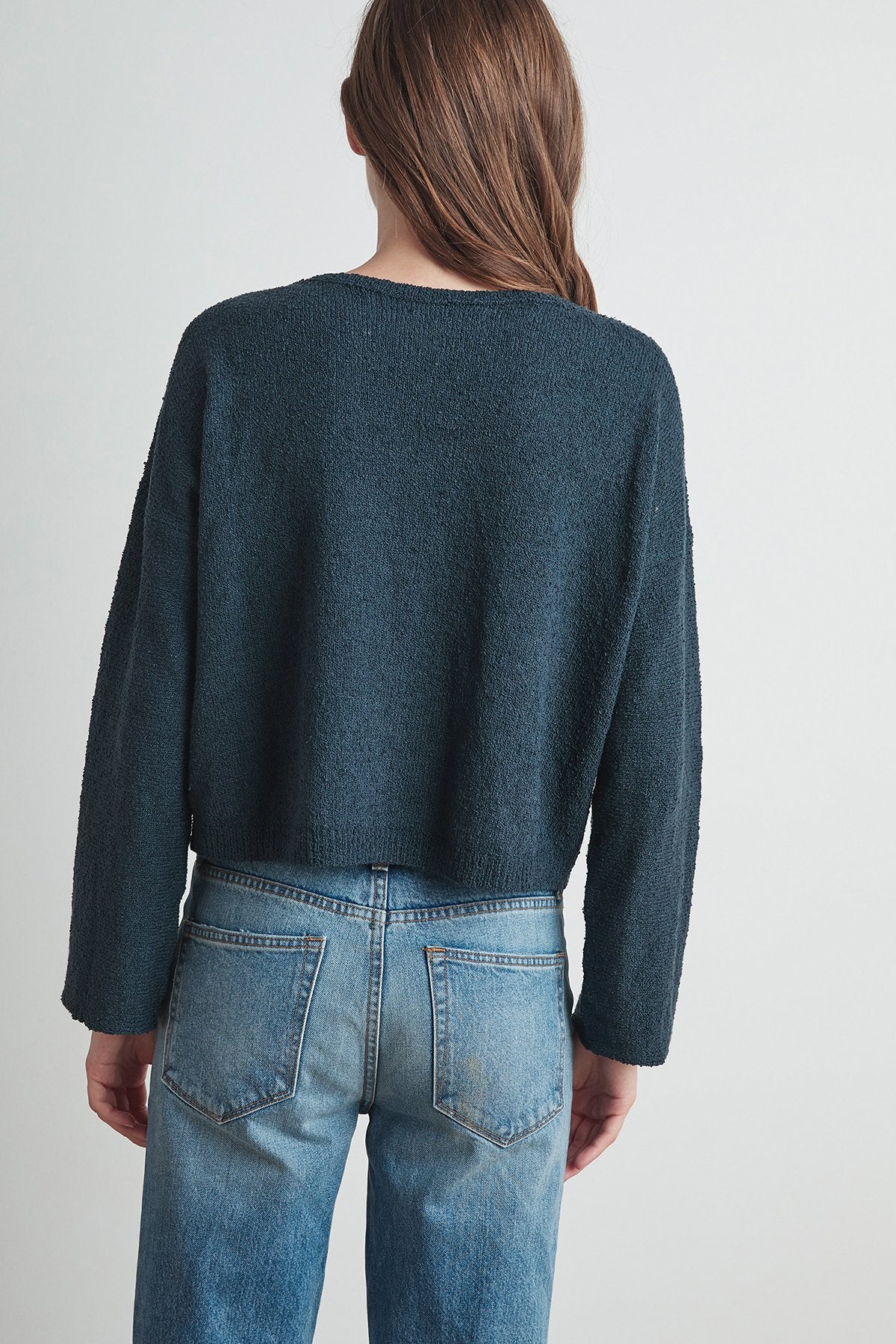 EMERY COTTON BOUCLE SWEATER