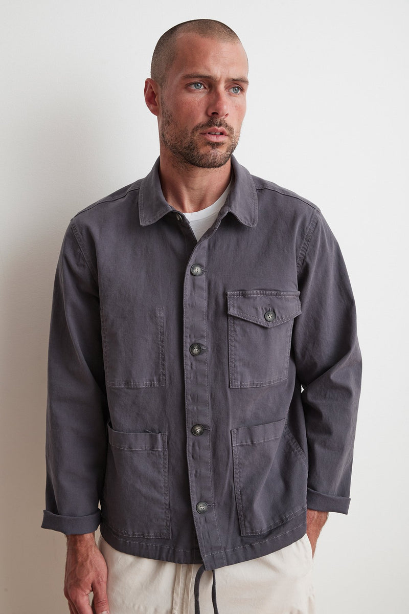 JAMES COTTON CANVAS JACKET