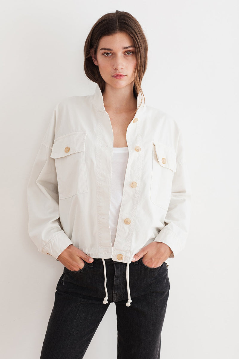 NICOLA COTTON CANVAS JACKET