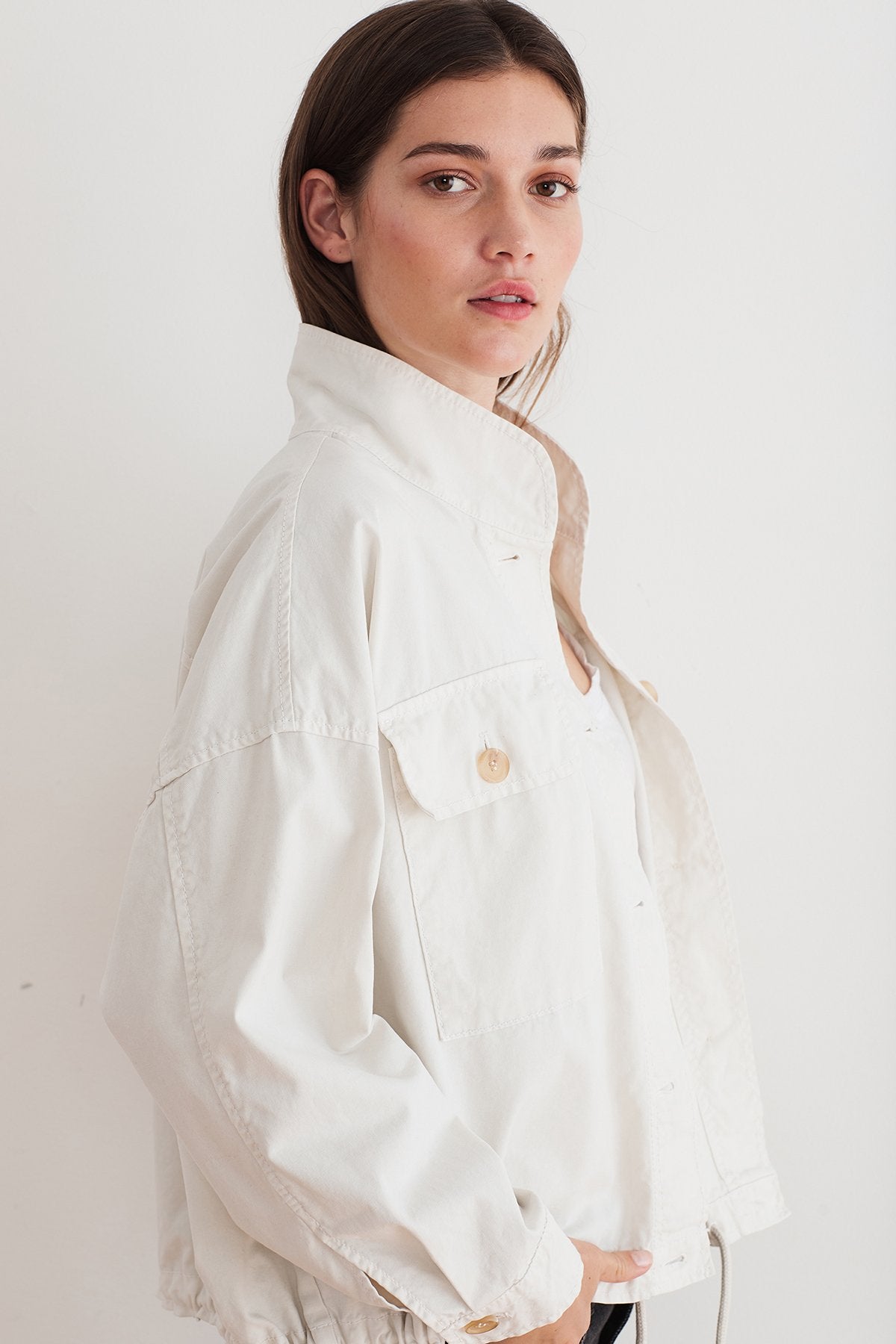 NICOLA COTTON CANVAS JACKET