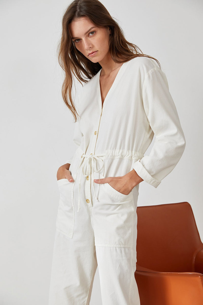 RUTHANN CORDUROY JUMPSUIT