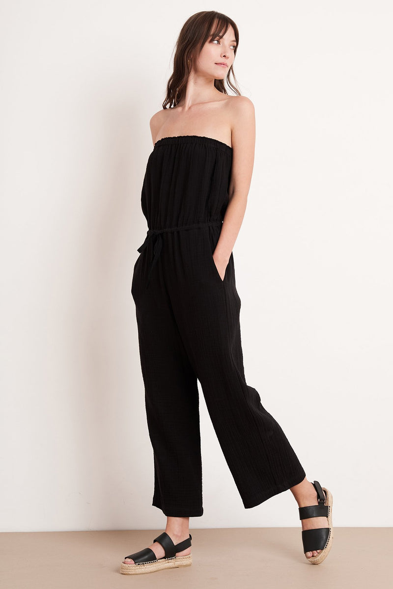 GEORGIE COTTON GAUZE JUMPSUIT