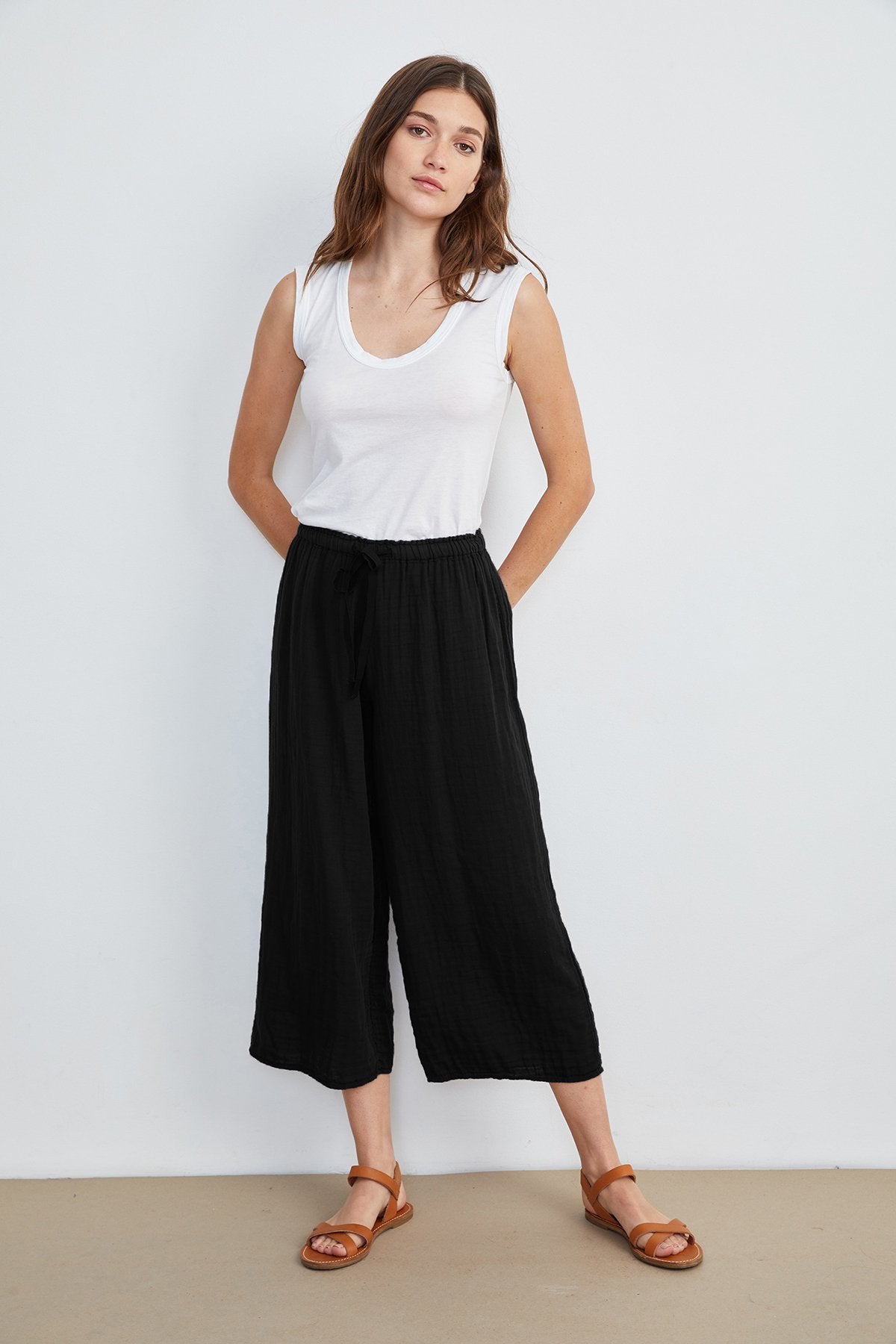 NYLEEN COTTON GAUZE PANT