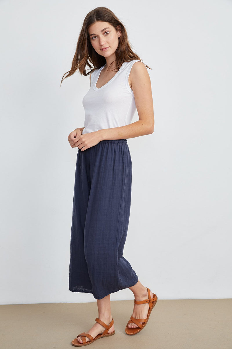 NYLEEN COTTON GAUZE PANT