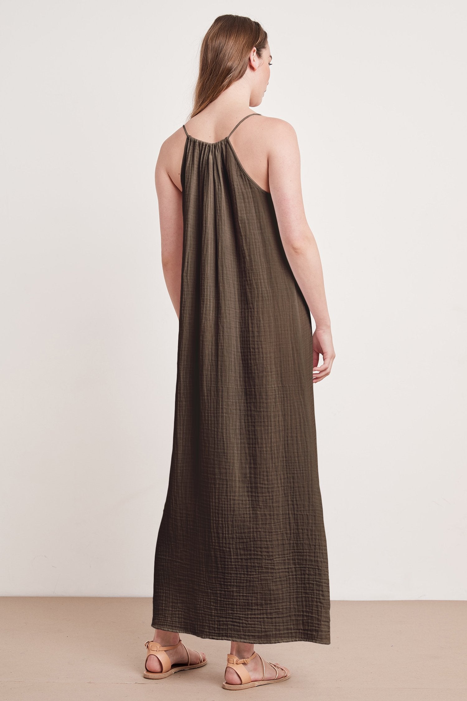 SONYA COTTON GAUZE MAXI DRESS