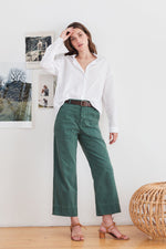 PEGGY COTTON CANVAS TROUSER