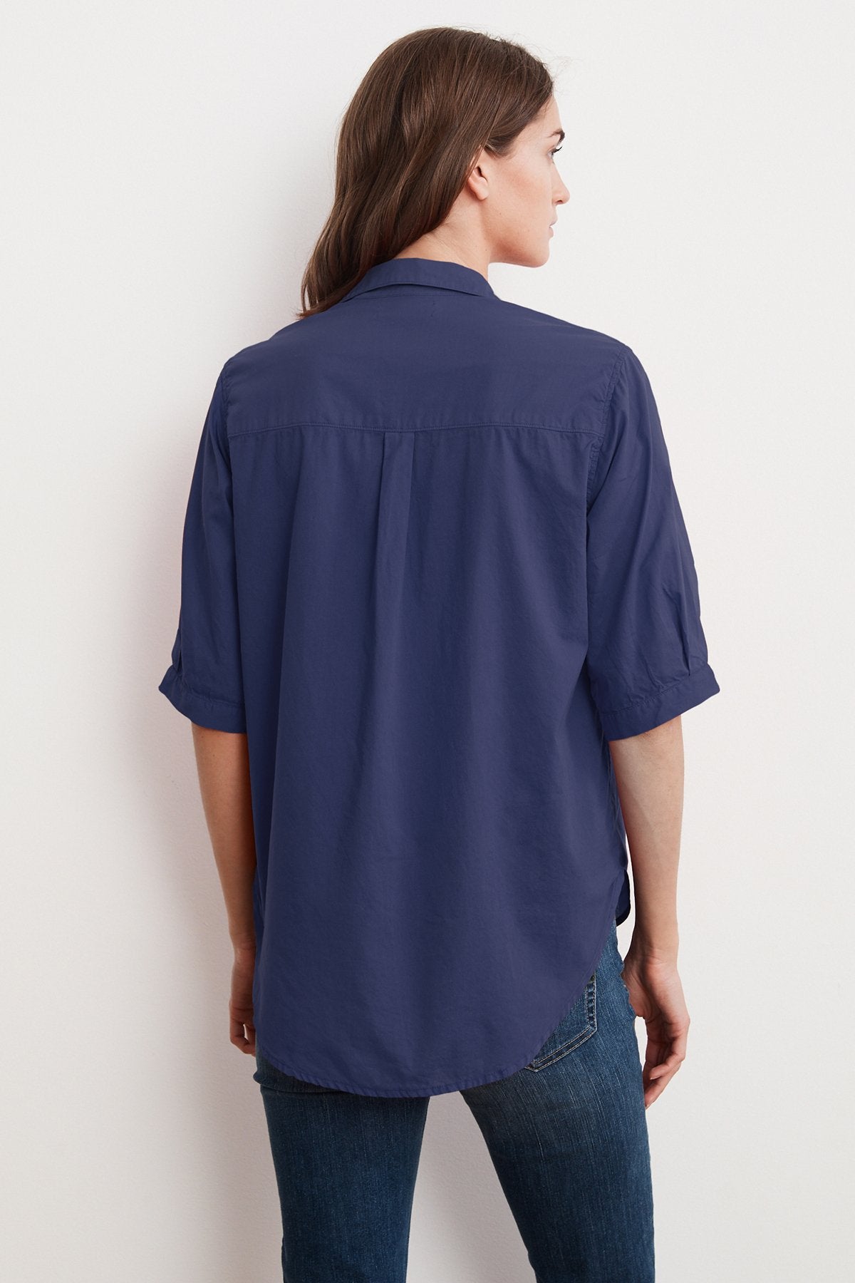 LAURA RELAXED BUTTON-UP SHIRT