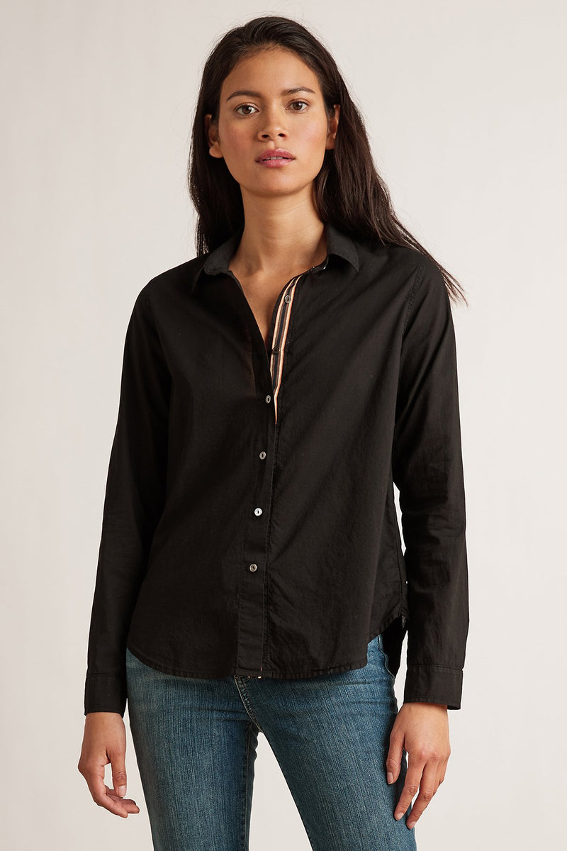NINA RELAXED BUTTON-UP SHIRT