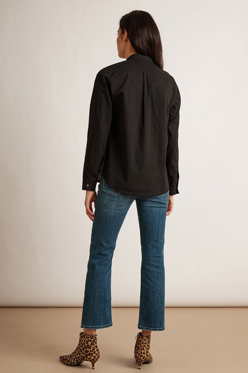 NINA RELAXED BUTTON-UP SHIRT