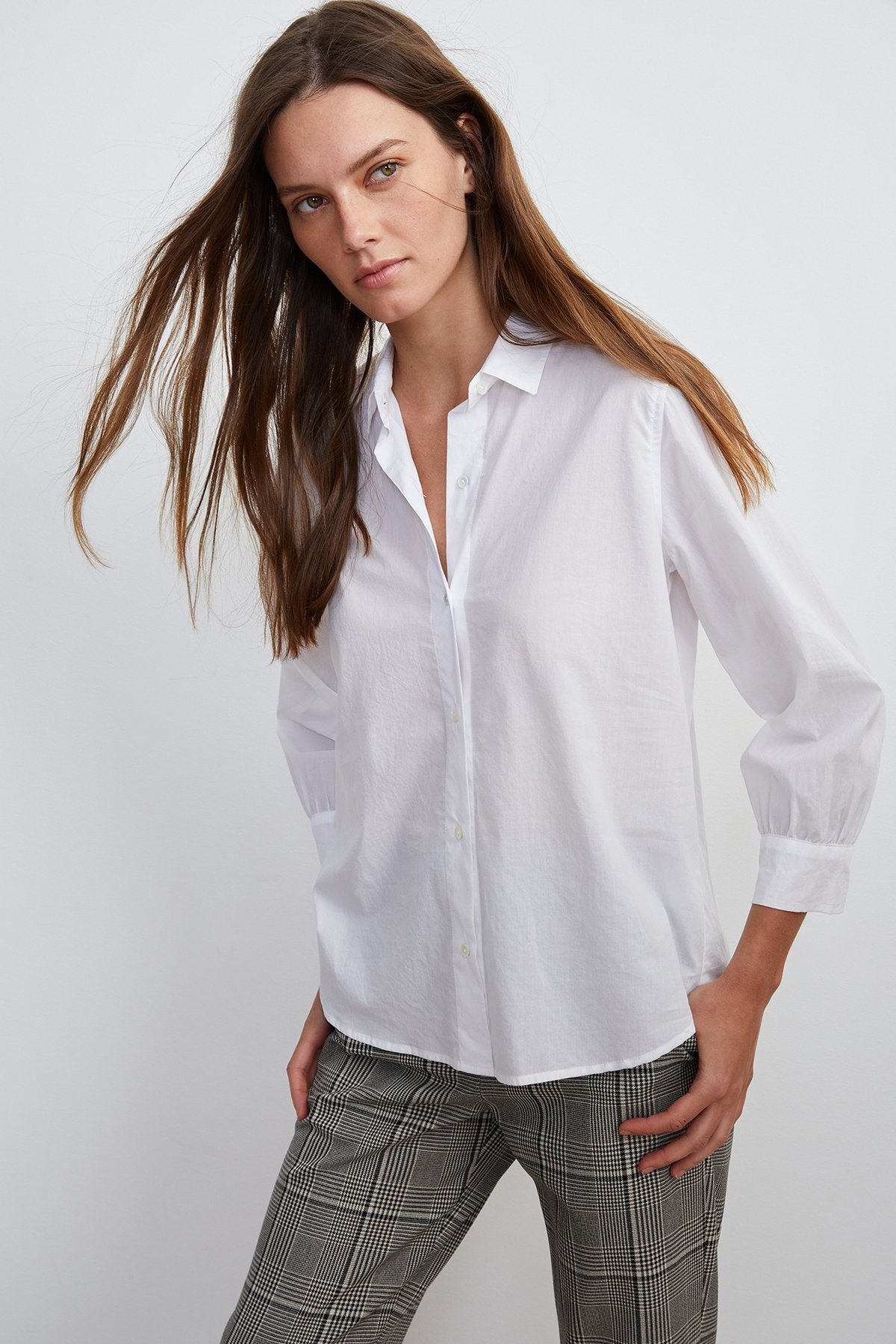 RAYMEE BUTTON-UP SHIRT